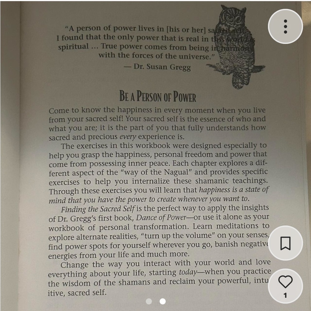 Finding the sacred self